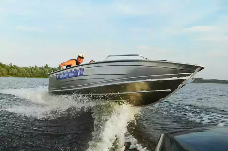 Алюминиевая лодка Wyatboat-460 P в Прокопьевске