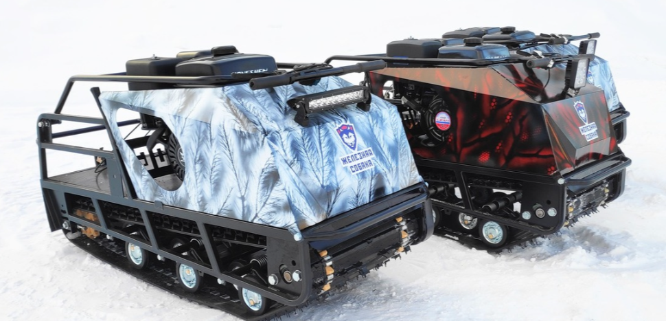 Мотобуксировщик Irondog (Железная собака) M500 15 Камуфляж Охотник в Прокопьевске