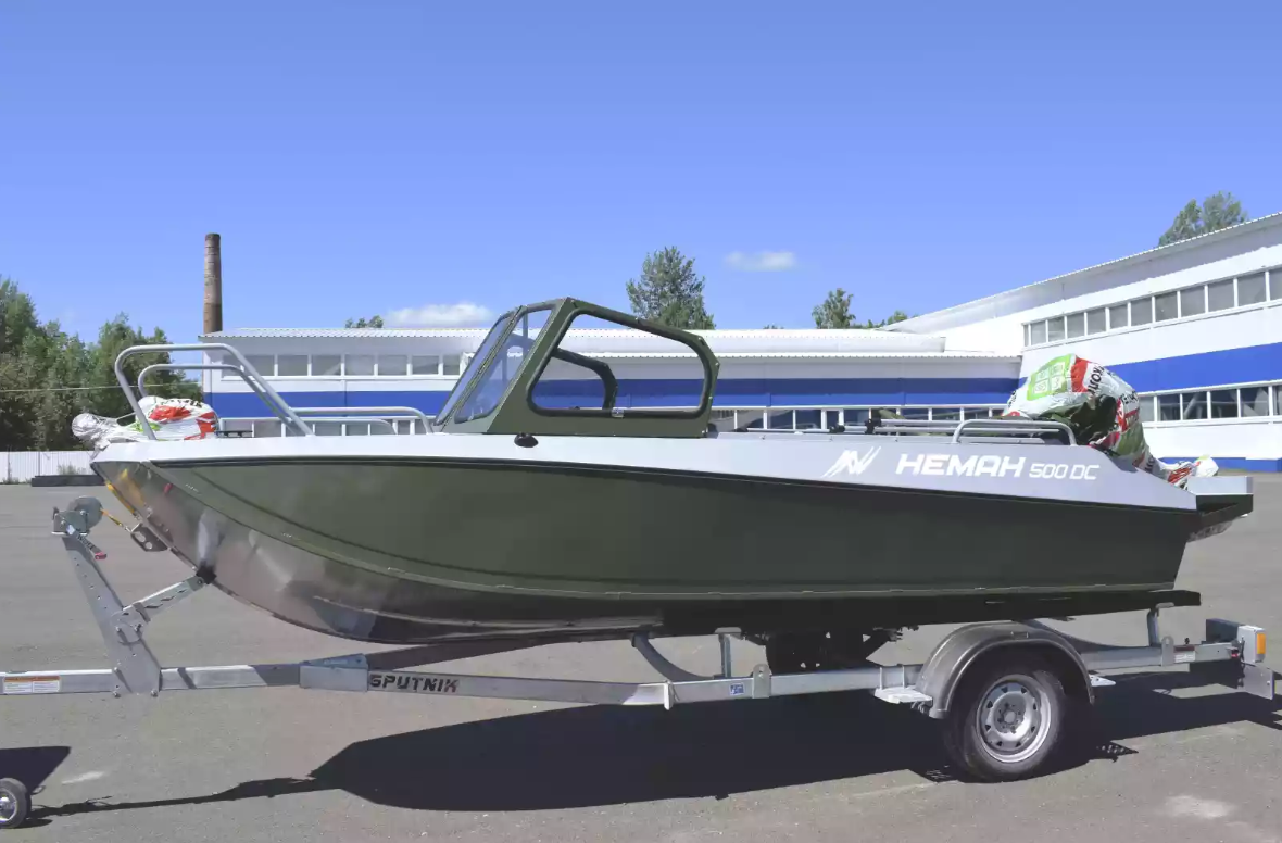 Алюминиевый катер Неман-500 DC Pro в Прокопьевске