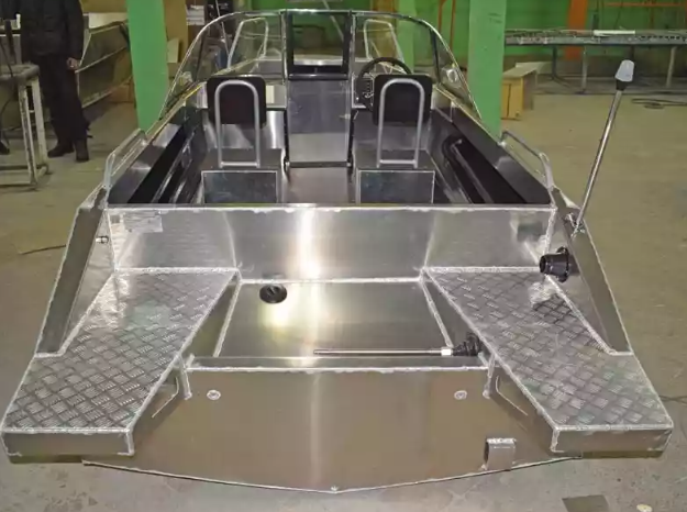 Алюминиевый катер Неман-500 DC (без покраски) в Прокопьевске