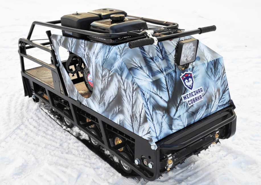 Мотобуксировщик Irondog (Железная собака) M500 15 Камуфляж Охотник в Прокопьевске