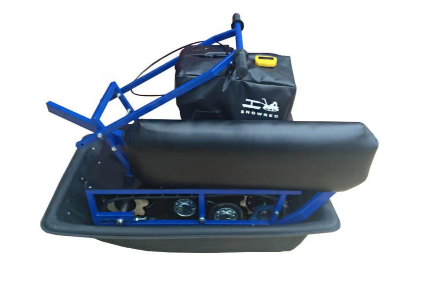 Мини-мотобуксировщик Альбатрос-М с фарой в Прокопьевске