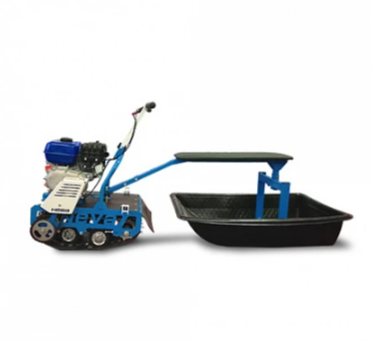 Мотобуксировщик НЕВА МС-1К с санями и сиденьем в Прокопьевске