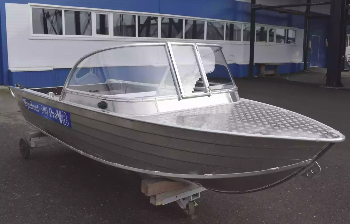Алюминиевый катер Wyatboat-390 Pro в Прокопьевске