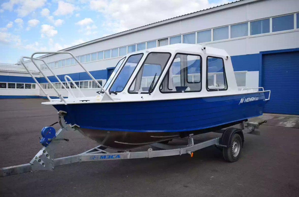 Алюминиевый катер Неман-500 (закрытая рубка) в Прокопьевске