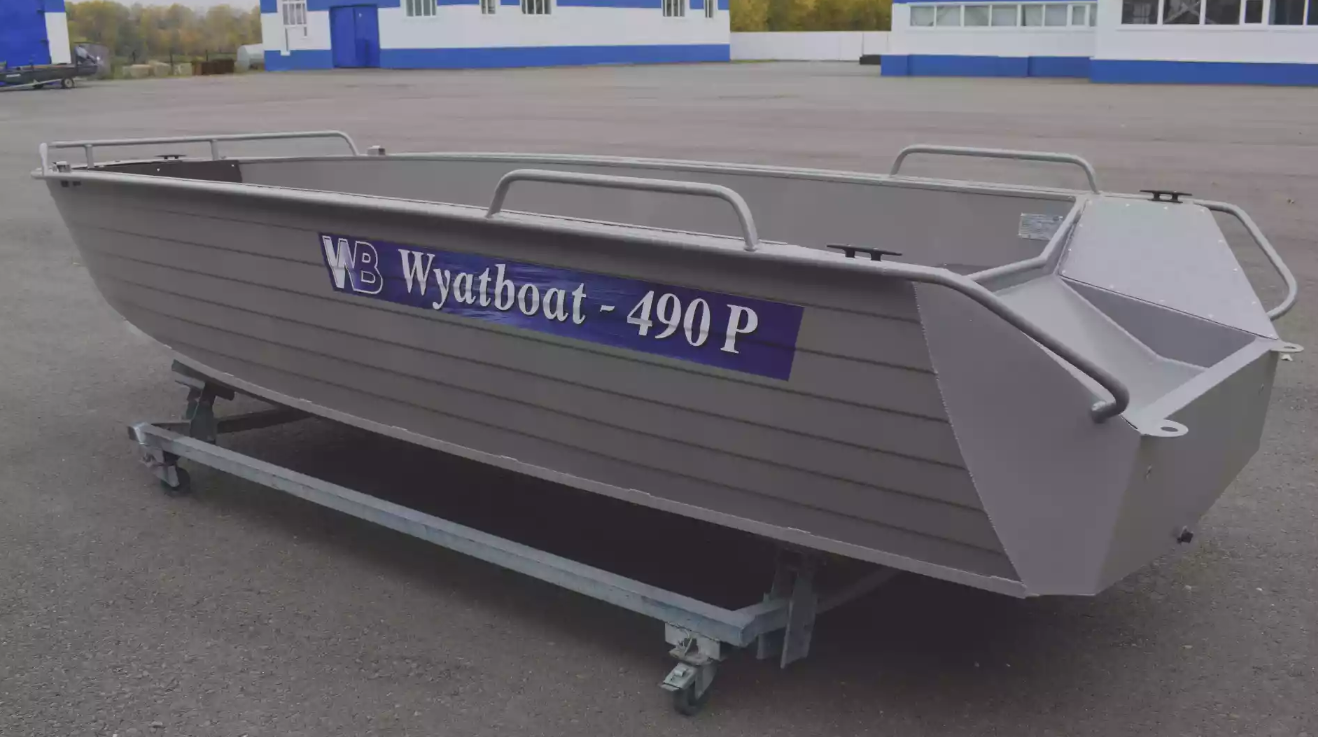 Алюминиевая лодка Wyatboat-490 P в Прокопьевске