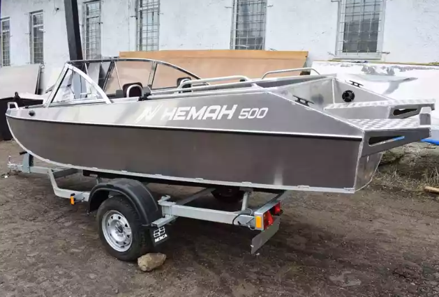 Алюминиевый катер Неман-500 DC (без покраски) в Прокопьевске