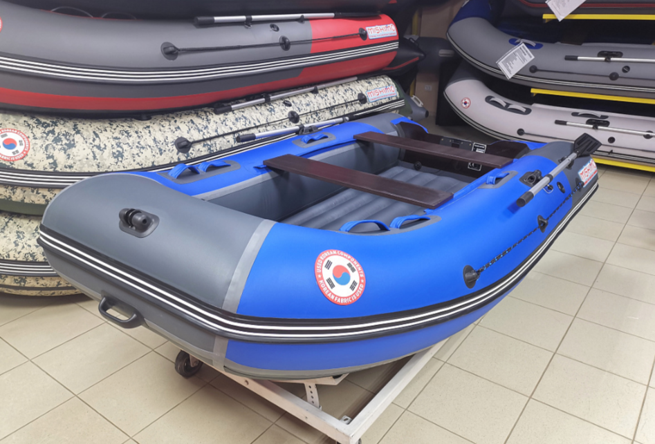 КОМПЛЕКТ Лодка MISHIMO PRO 350 + ЛОДОЧНЫЙ МОТОР MARLIN MP 9.9 (20) AMHS PRO в Прокопьевске