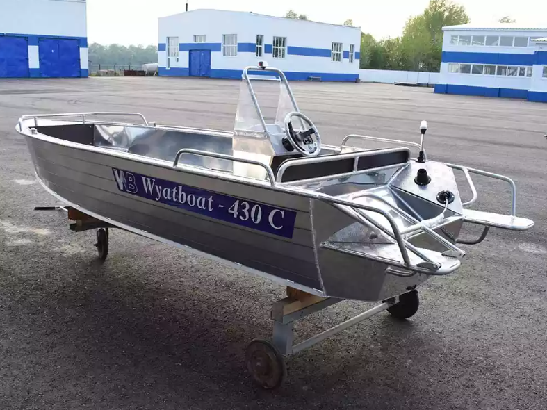 Алюминиевый катер Wyatboat-430 C в Прокопьевске