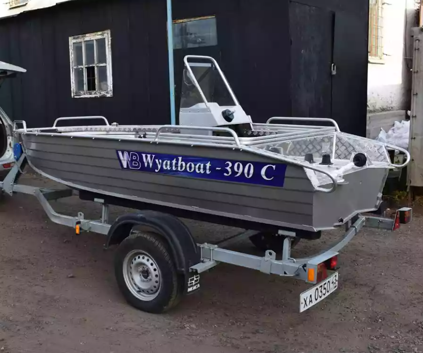 Алюминиевая лодка Wyatboat-390 C в Прокопьевске