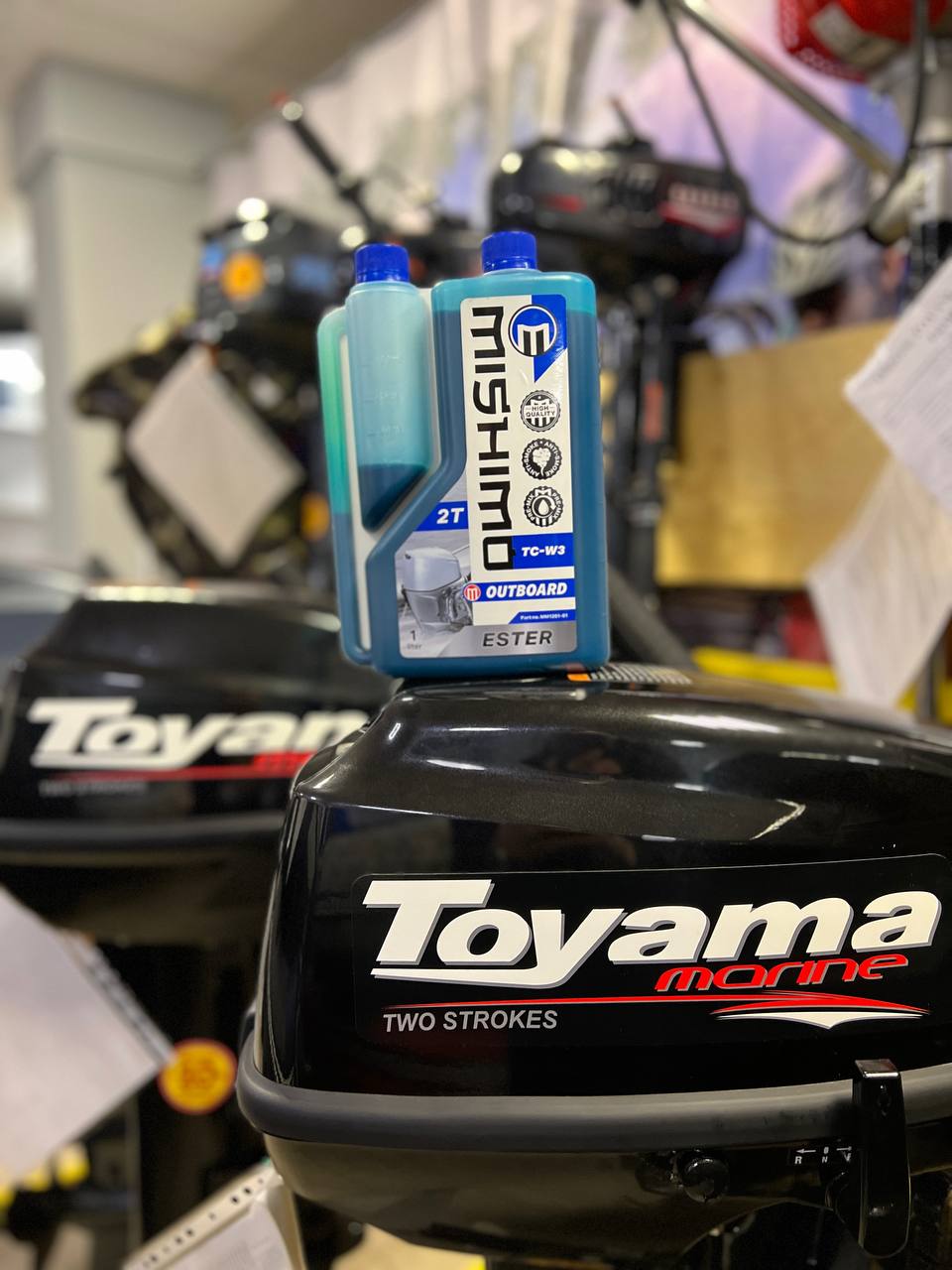Масло MISHIMO 2T OUTBOARD (ESTER) полусинтетика 1 л в Прокопьевске