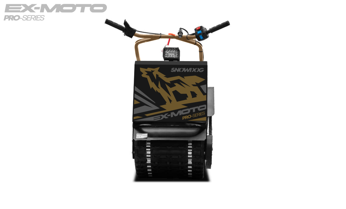 Мотобуксировщик EX-MOTO SNOWDOG S380 8л.с. в Прокопьевске