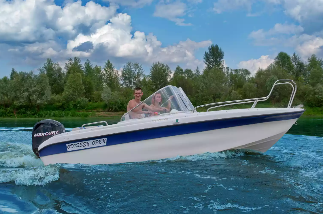 Стеклопластиковый катер Neman-530 Open в Прокопьевске