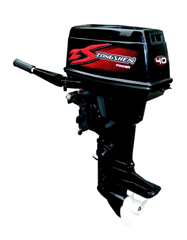 Лодочный мотор Zongshen T40 (+руль+пульт) в Прокопьевске