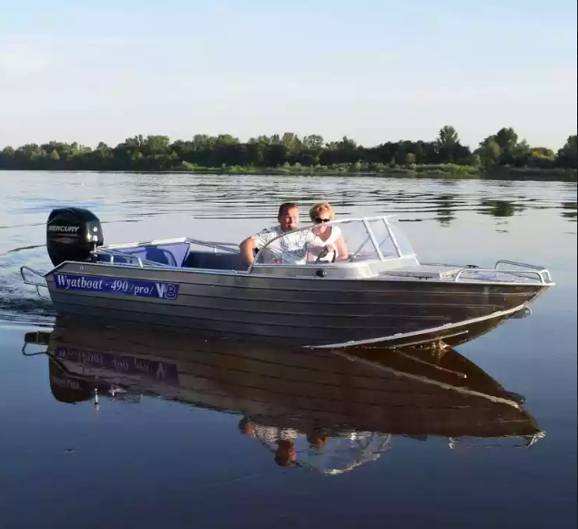 Алюминиевый катер Wyatboat-490 Pro в Прокопьевске