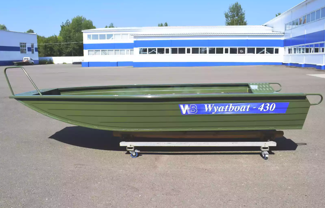 Алюминиевая лодка  Wyatboat-430 Master Fish в Прокопьевске