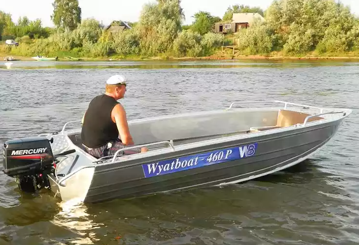 Алюминиевая лодка Wyatboat-460 P в Прокопьевске