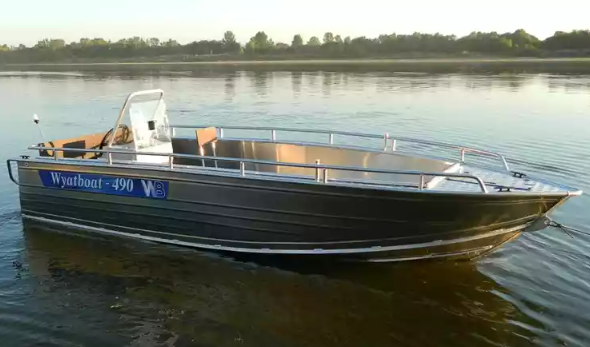 Алюминиевый катер Wyatboat-490 C в Прокопьевске