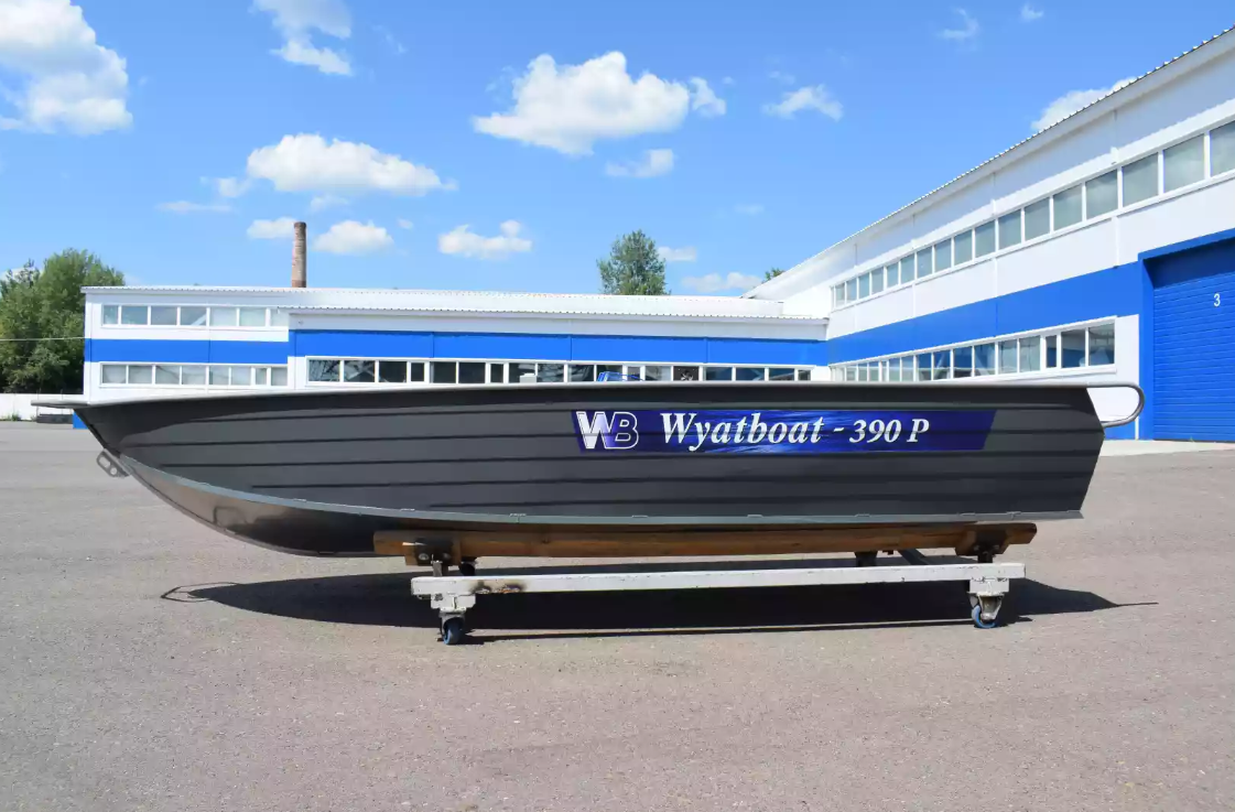 Алюминиевая лодка Wyatboat-390Р Fish в Прокопьевске