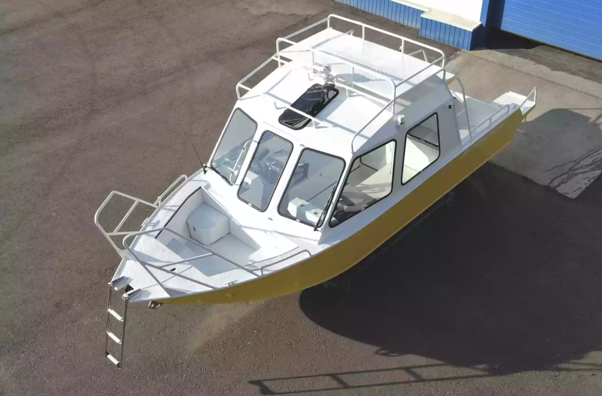 Алюминиевый катер Wyatboat-660 Cabin в Прокопьевске