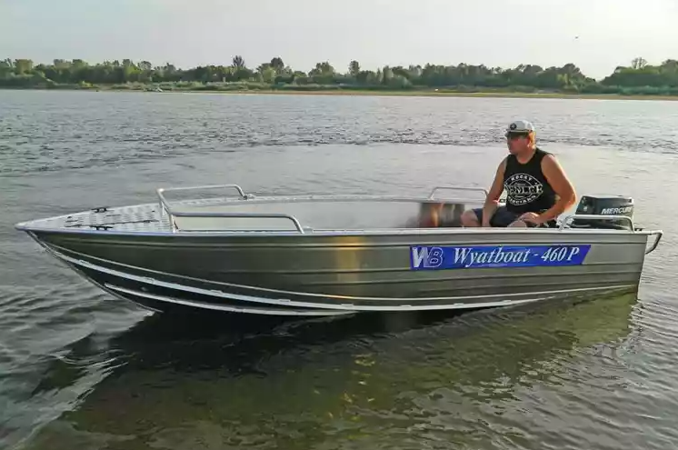 Алюминиевая лодка Wyatboat-460 P в Прокопьевске