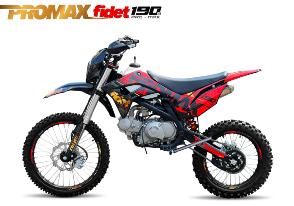 Мотоцикл (питбайк) PROMAX FIDET (ФАЙДЕТ) 190E MAX PRO LUX 19/16 в Прокопьевске