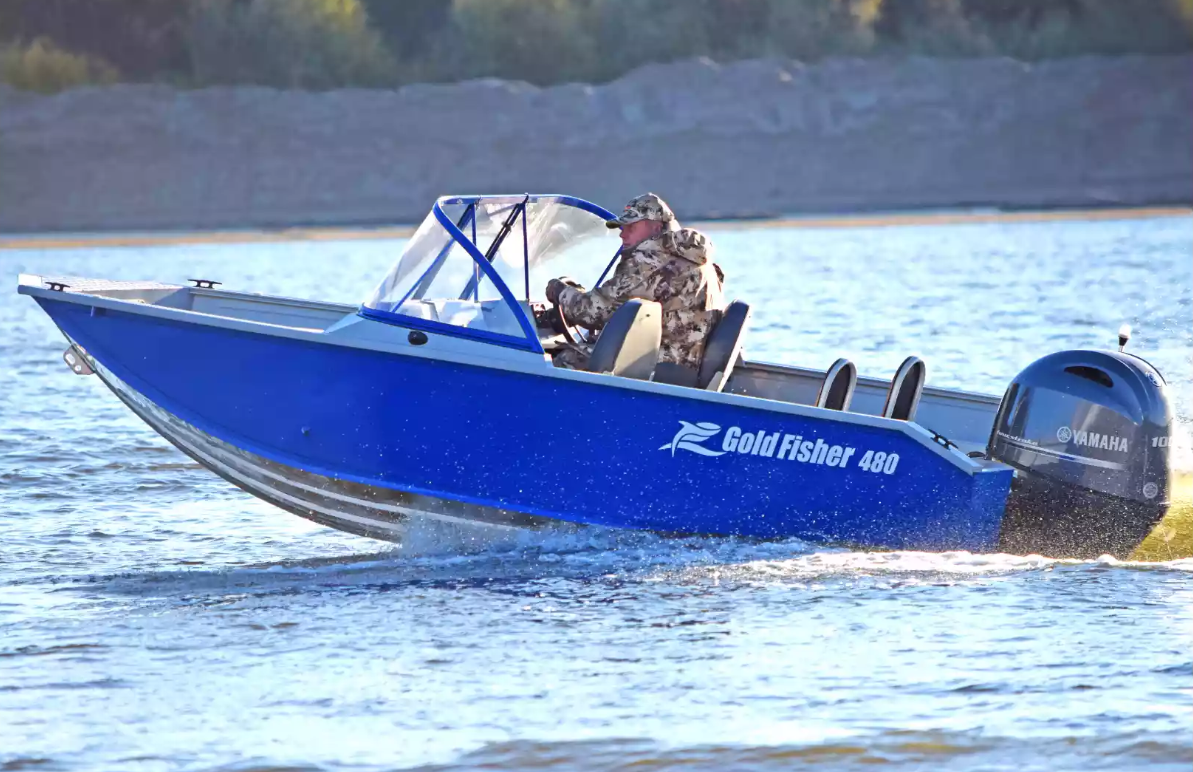 Алюминиевый катер Gold Fisher 480 DCM FISH в Прокопьевске