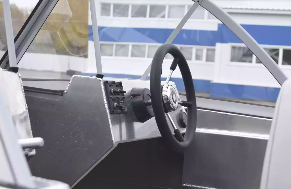 Алюминиевый катер Неман-450 DC NEW без покраски в Прокопьевске