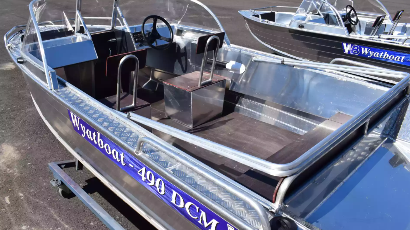 Алюминиевый катер Wyatboat-490 DCM в Прокопьевске