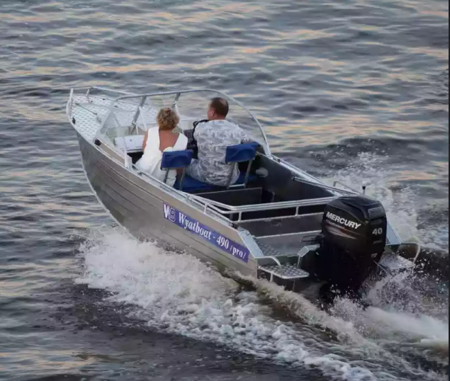 Алюминиевый катер Wyatboat-490 Pro в Прокопьевске