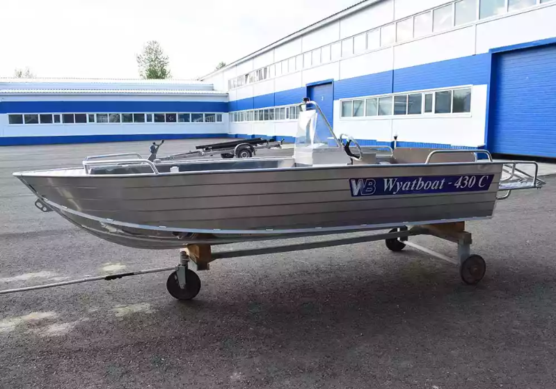Алюминиевый катер Wyatboat-430 C в Прокопьевске