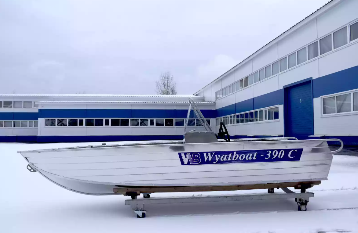 Алюминиевый катер Wyatboat-390 C в Прокопьевске