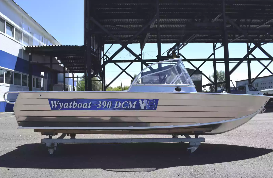 Алюминиевая лодка Wyatboat-390 DCM в Прокопьевске
