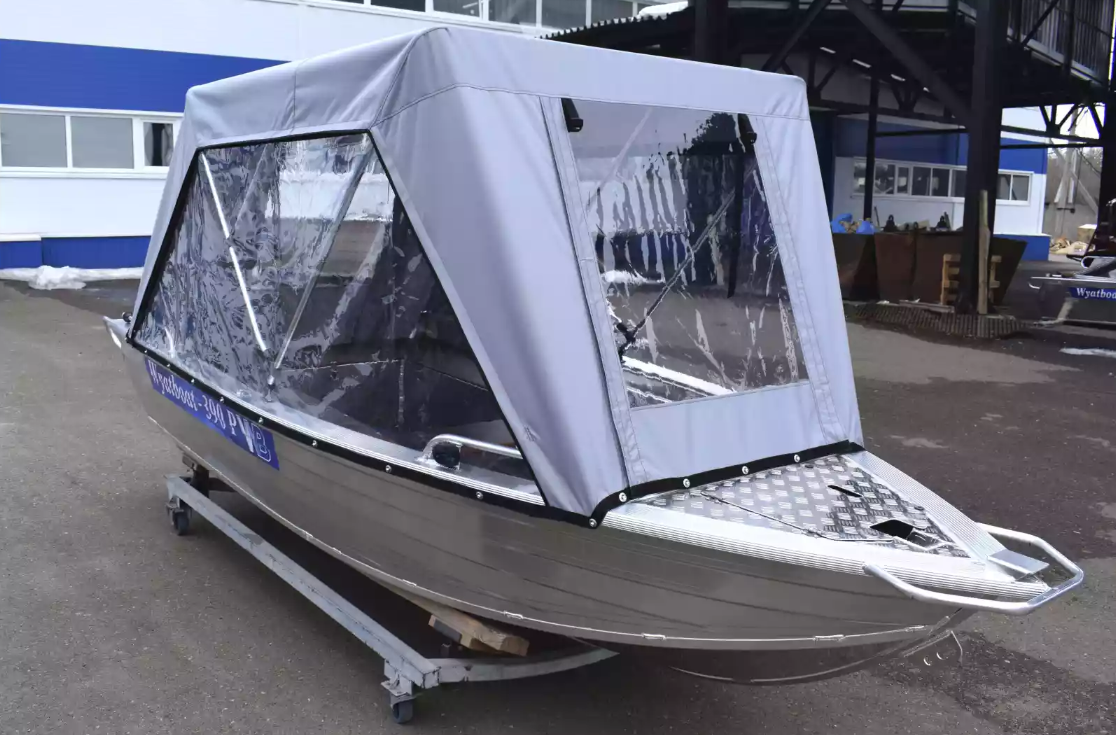 Алюминиевая лодка Wyatboat-390РМ в Прокопьевске
