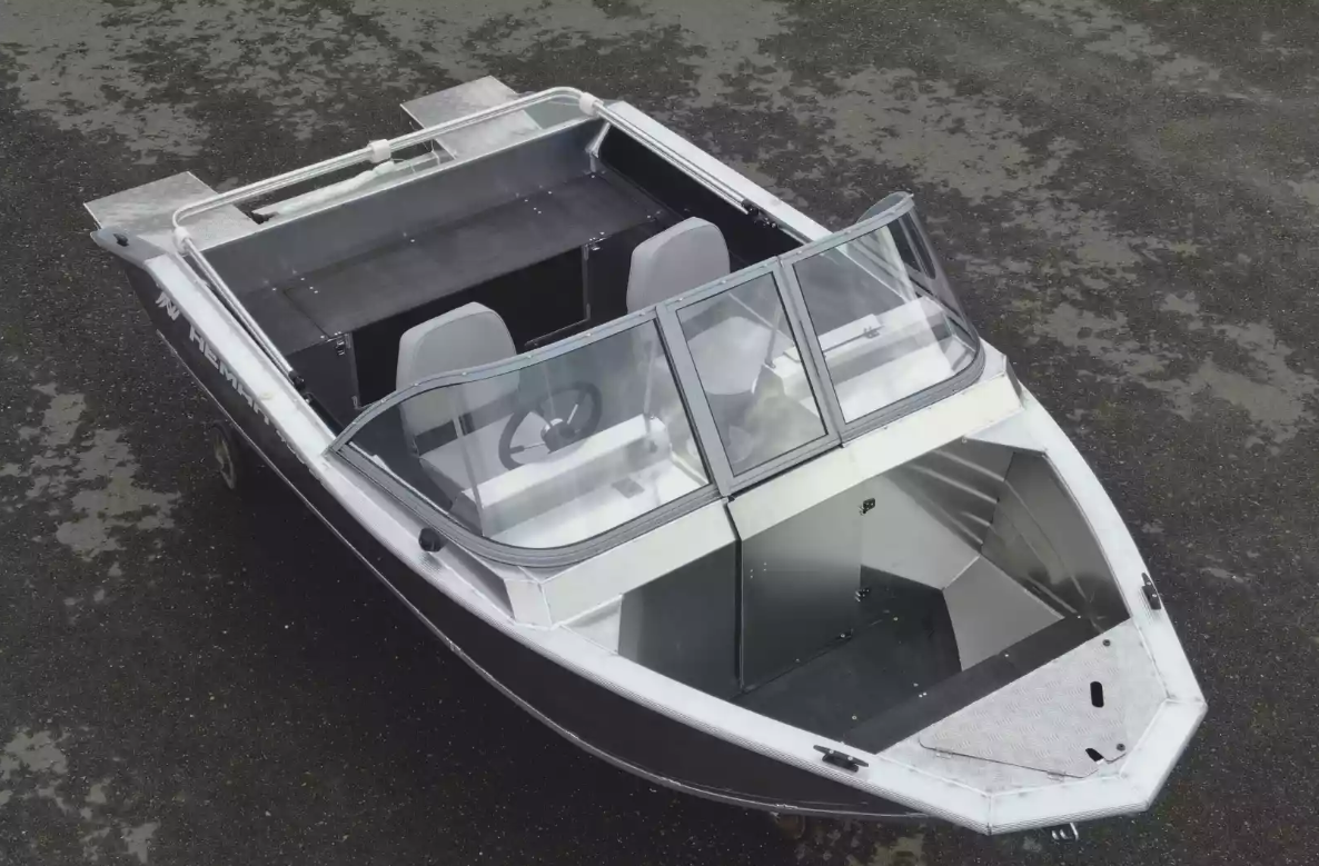 Алюминиевый катер Неман-450 DC NEW без покраски в Прокопьевске