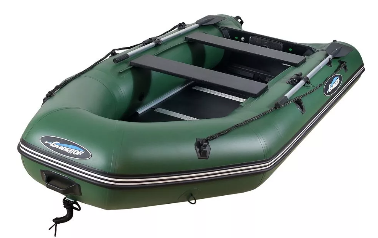МОТОРНО-ГРЕБНАЯ ЛОДКА ПВХ GLADIATOR A 280 ТК С ФАНЕРНЫМ ДНОМ в Прокопьевске