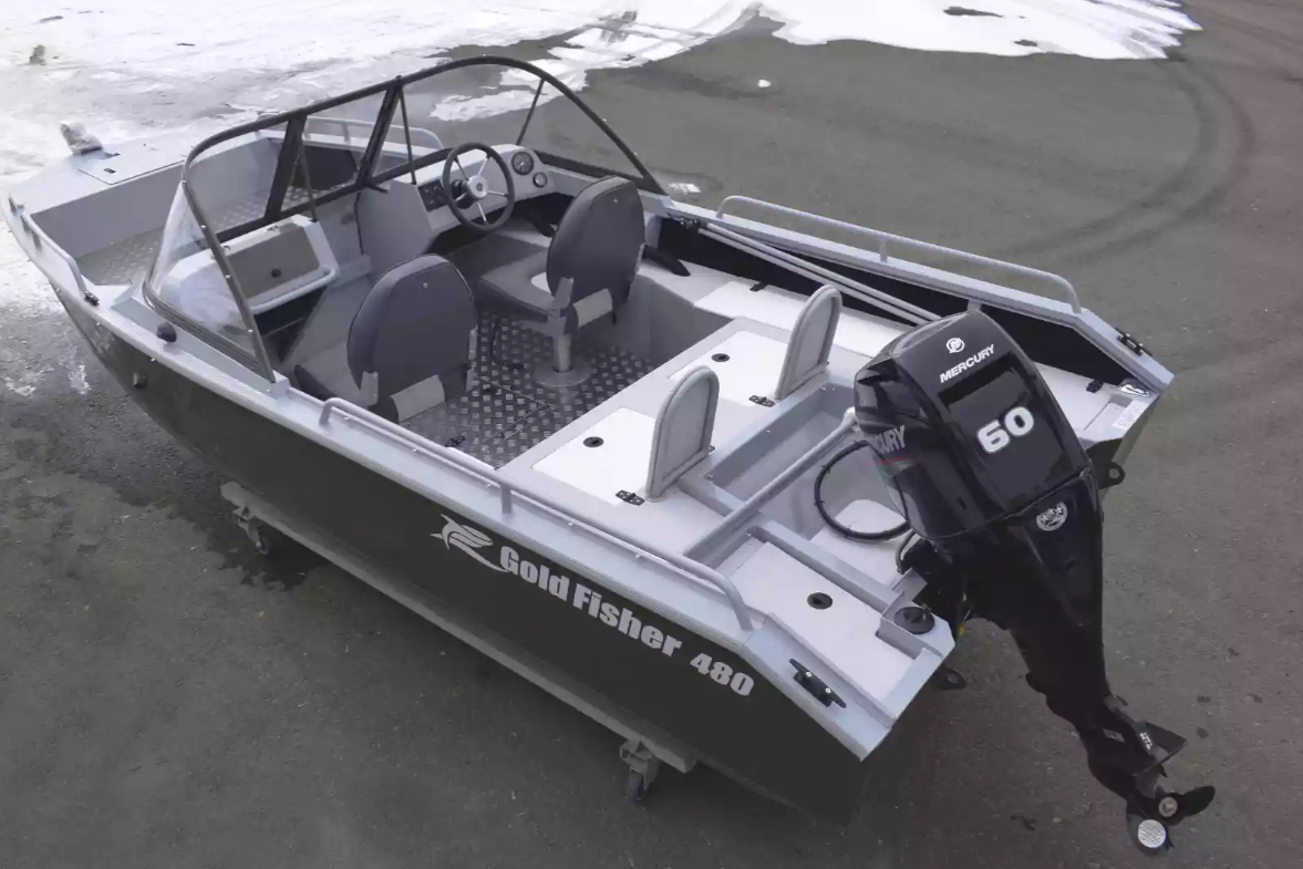Алюминиевый катер Gold Fisher 480 DCM FISH в Прокопьевске
