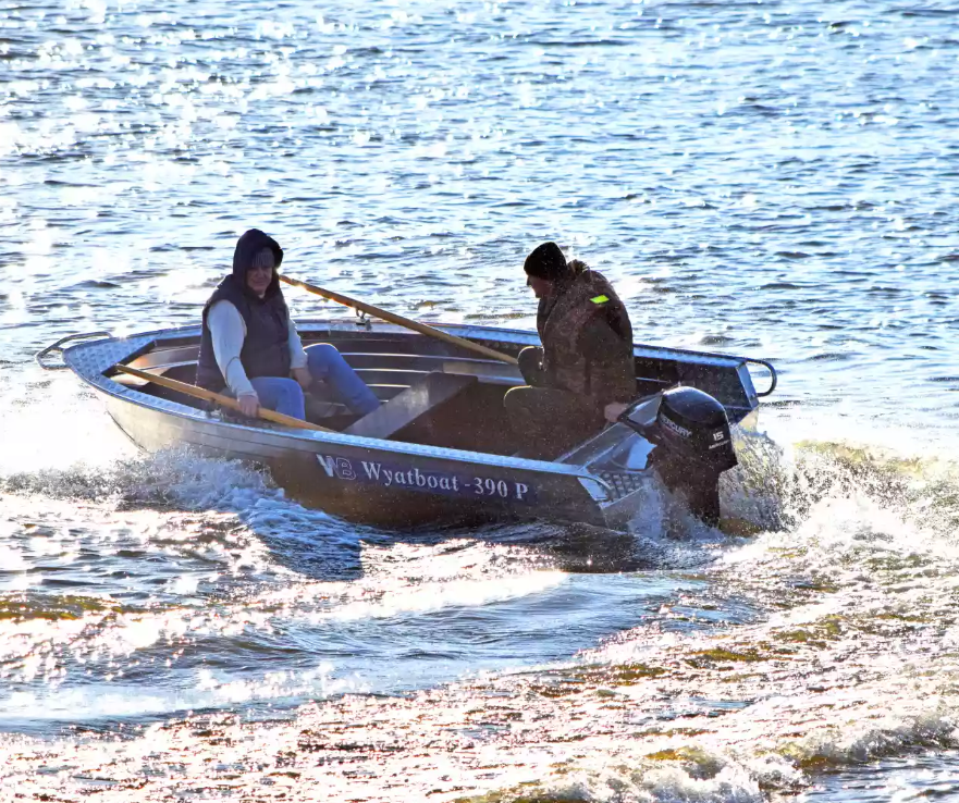 Алюминиевая лодка Wyatboat-390 P в Прокопьевске