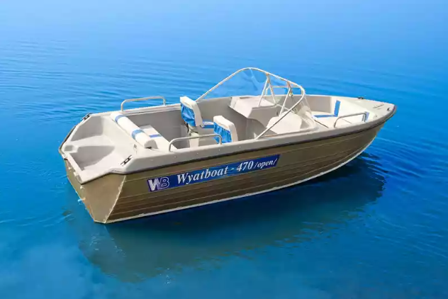 Комбинированный катер Wyatboat-470 Open в Прокопьевске