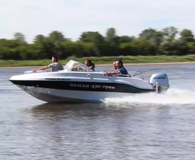 Стеклопластиковый катер Neman-450 Open в Прокопьевске