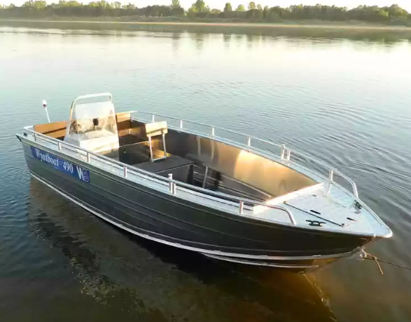 Алюминиевый катер Wyatboat-490 C в Прокопьевске