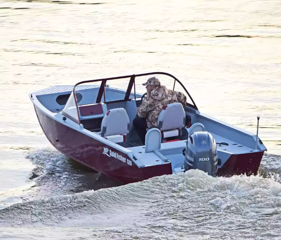 Алюминиевый катер Gold Fisher 520 DCM FISH в Прокопьевске