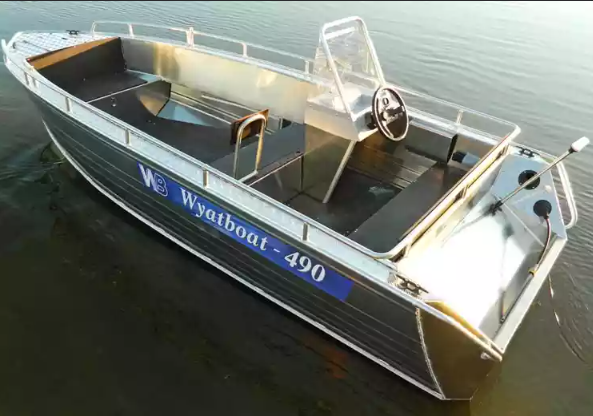 Алюминиевый катер Wyatboat-490 C в Прокопьевске