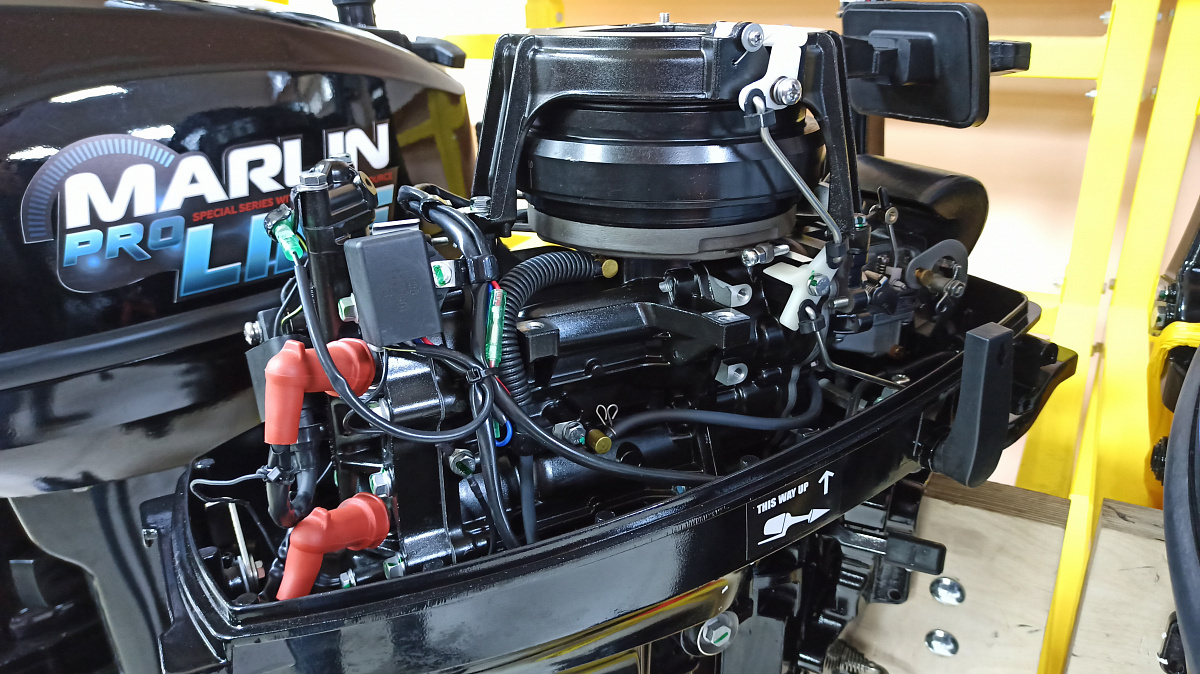 КОМПЛЕКТ Лодка MISHIMO PRO 350 + ЛОДОЧНЫЙ МОТОР MARLIN MP 9.9 (20) AMHS PRO в Прокопьевске