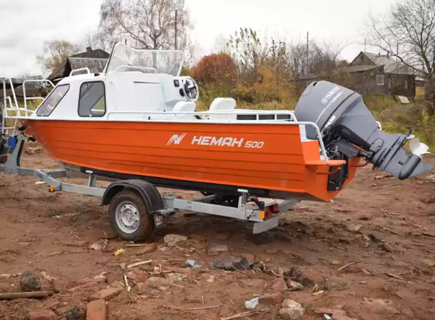 Алюминиевый катер Неман-500 (каютный) в Прокопьевске