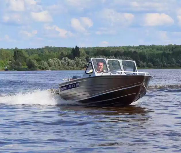 Алюминиевый катер Wyatboat-490 DCM Pro в Прокопьевске