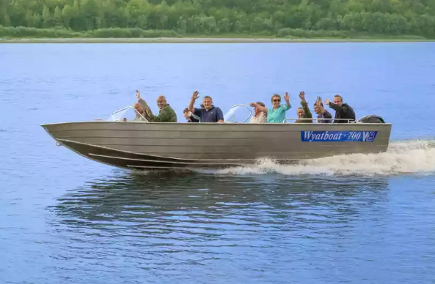 Алюминиевый катер Wyatboat-700 в Прокопьевске