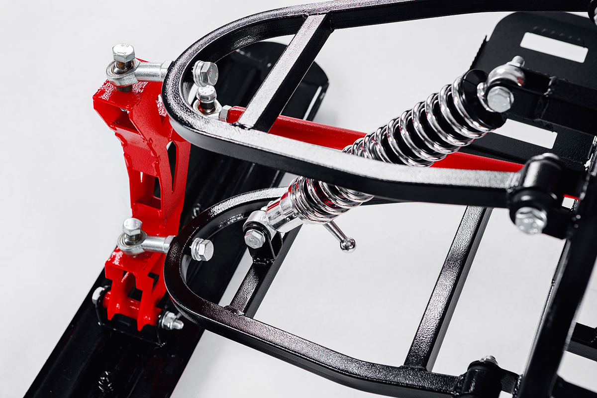 Лыжный модуль IKUDZO TERRAIN с подогревом ручек металлические лыжи в Прокопьевске