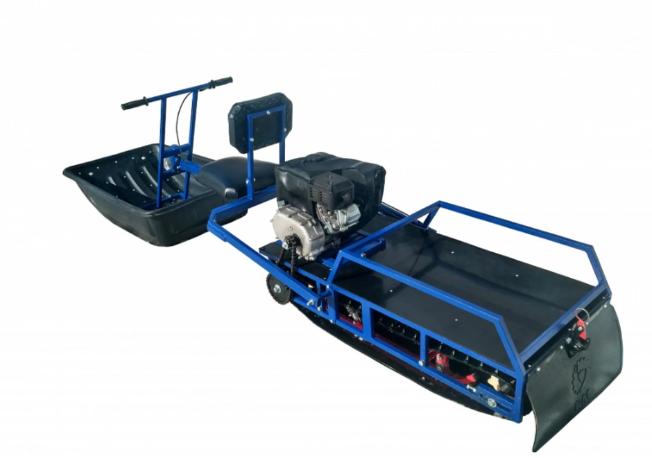 Мотобуксировщик толкач Альбатрос-XL8 с модулем. С фарой, тележки в Прокопьевске