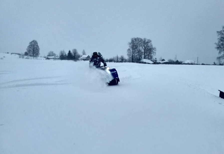 Мотобуксировщик Альбатрос-XLV 9 тележки, 1450 мм в Прокопьевске